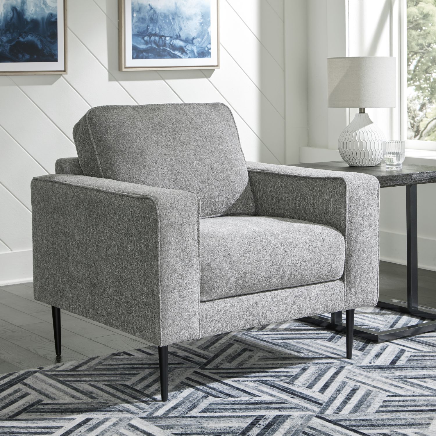 Hazela Chair In Charcoal 4110220