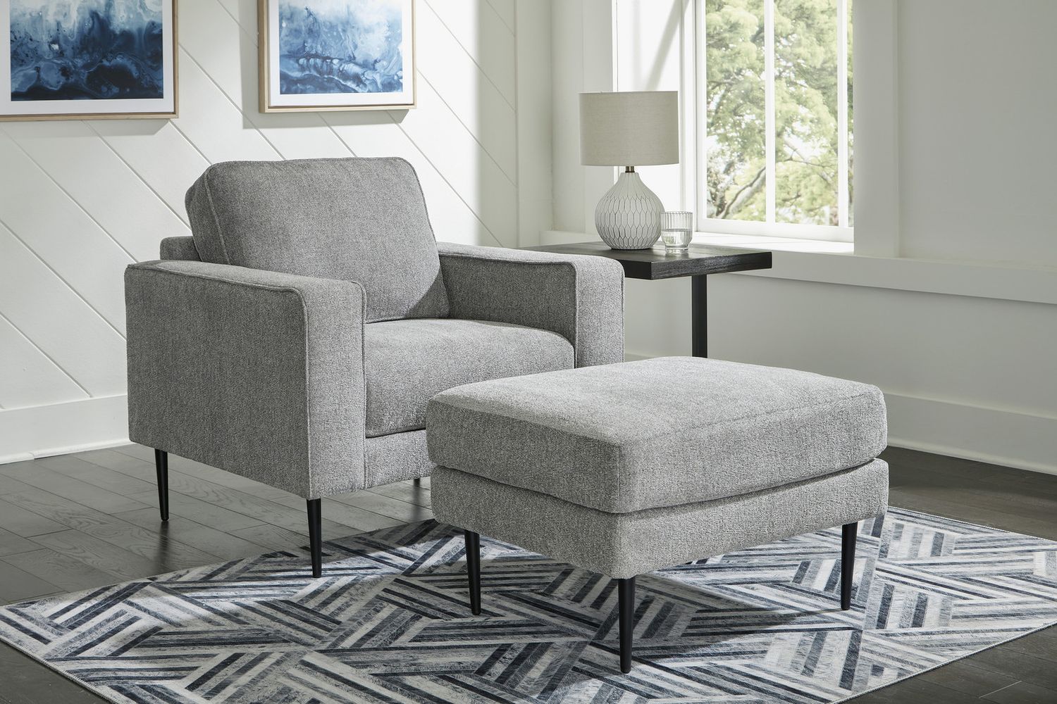 Hazela Chair In Charcoal 4110220