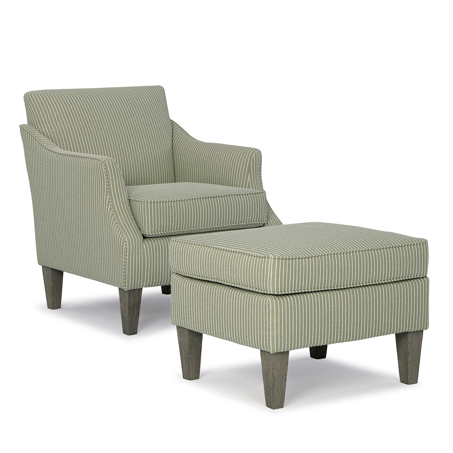 Ashelle - Transitional Club Chair - Espresso - 4110E 4110E
