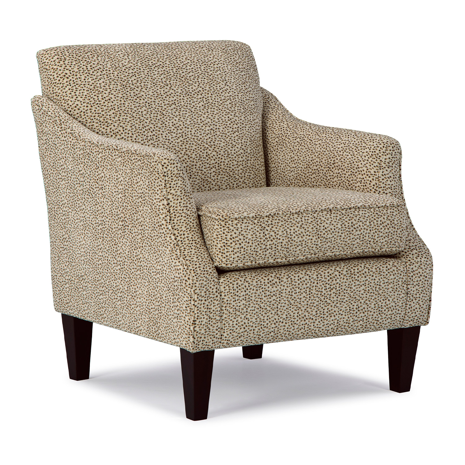 Ashelle - Transitional Club Chair - Espresso - 4110E 4110E