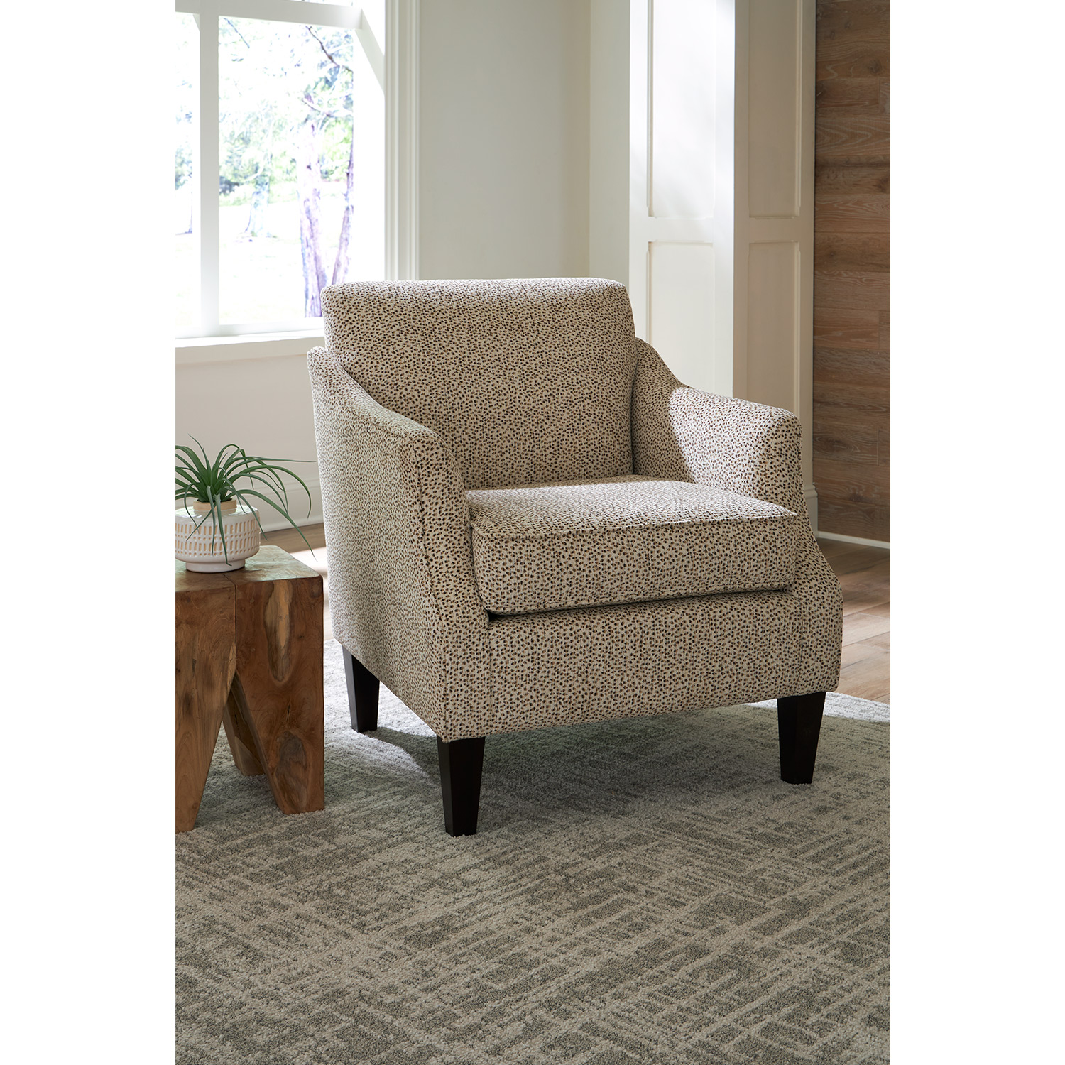 Ashelle - Transitional Club Chair - Espresso - 4110E 4110E