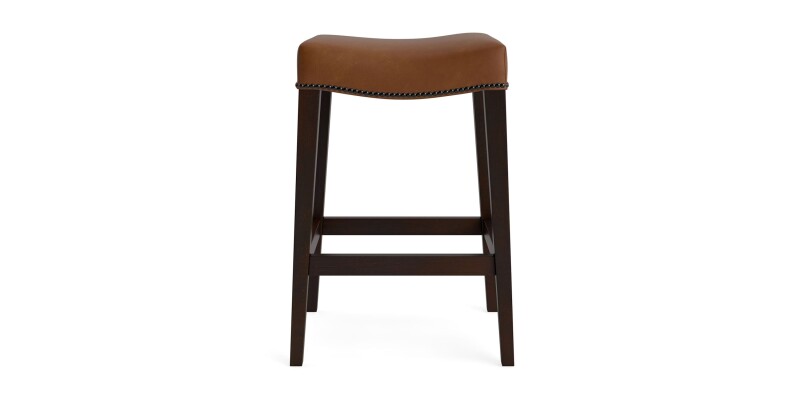 Vail Leather Saddle Counter Stool 41210188L52