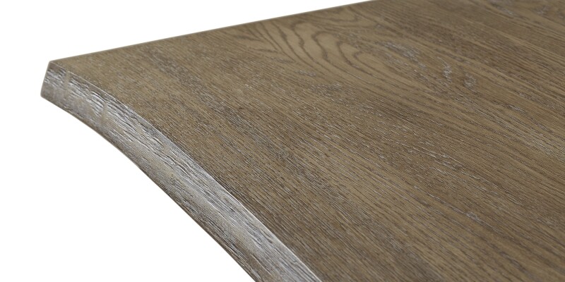 Crossbuck Live Edge Rectangle Dining Table 41217242XLE