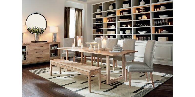 Liam Rectangle Dining Table 4121K7840LSTORMGREY