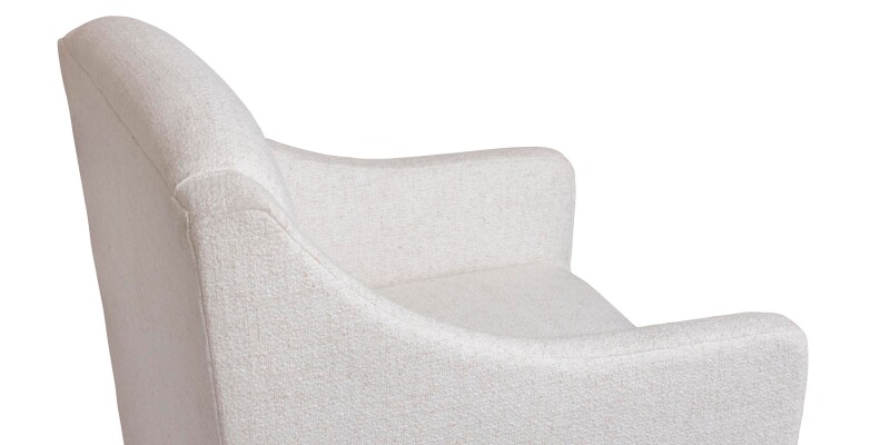Banks Upholstered Dining Chair with Casters 4122068428