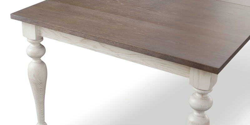 Amelia Oak Rectangle Dining Table with Leaf 41224060LF1SCV