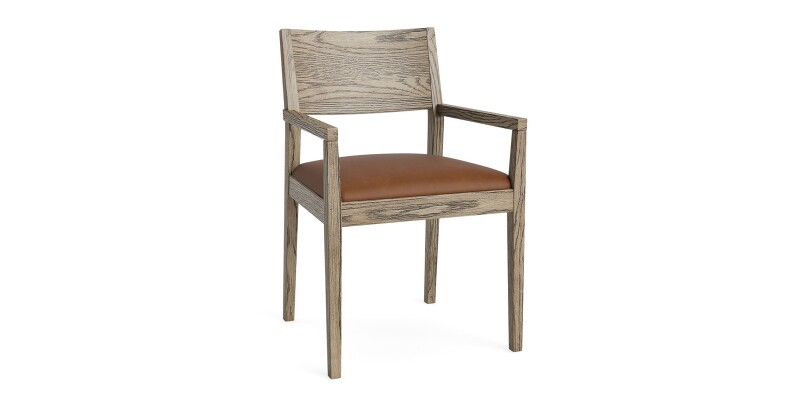 Myers Leather Upholstered Dining Chair 41262654L54