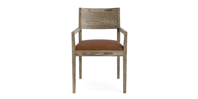 Myers Leather Upholstered Dining Chair 41262654L54