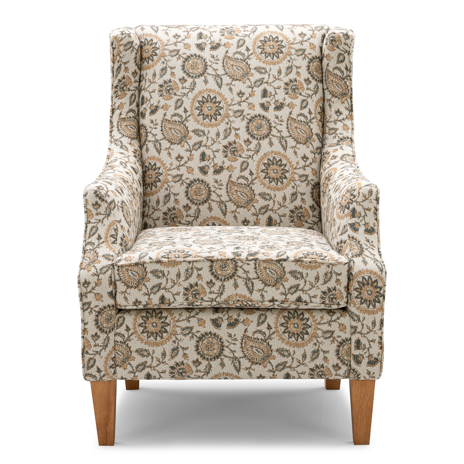 Keatling - Stately Accent Chair - Dark Walnut - 4130DW 4130DW