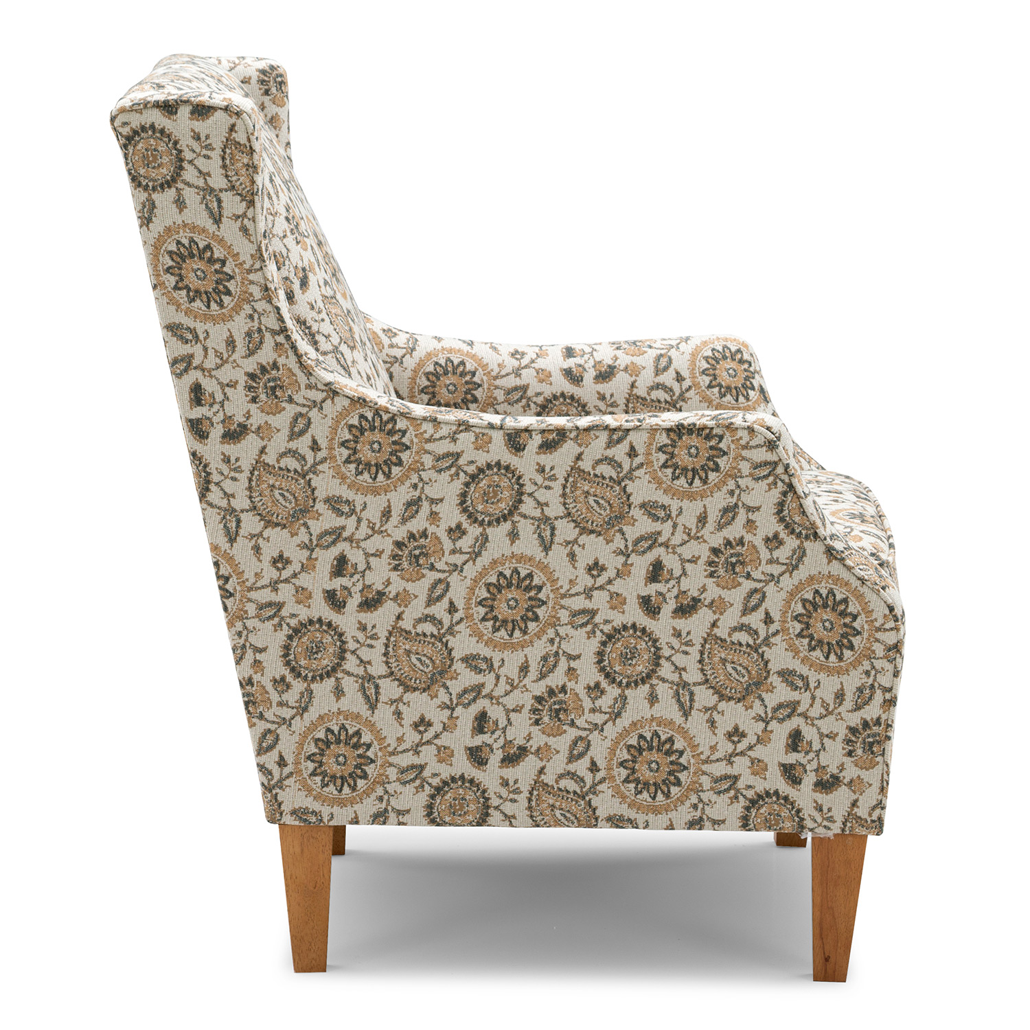 Keatling - Stately Accent Chair - Dark Walnut - 4130DW 4130DW