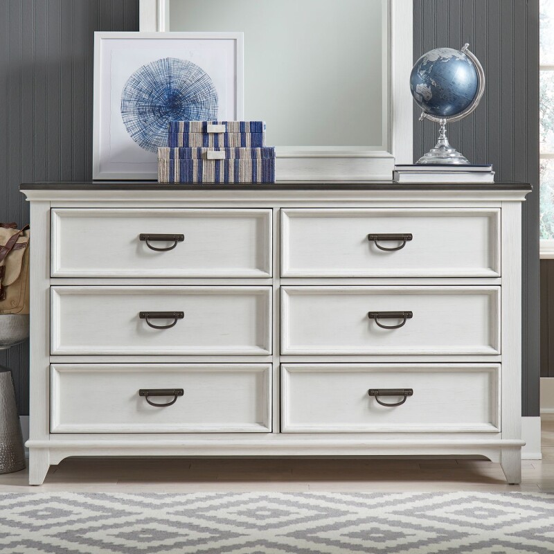 Allyson Park 6 Drawer Dresser 417BR30