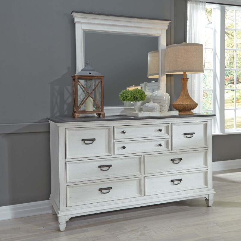 Allyson Park Crown Mirror 417BR52
