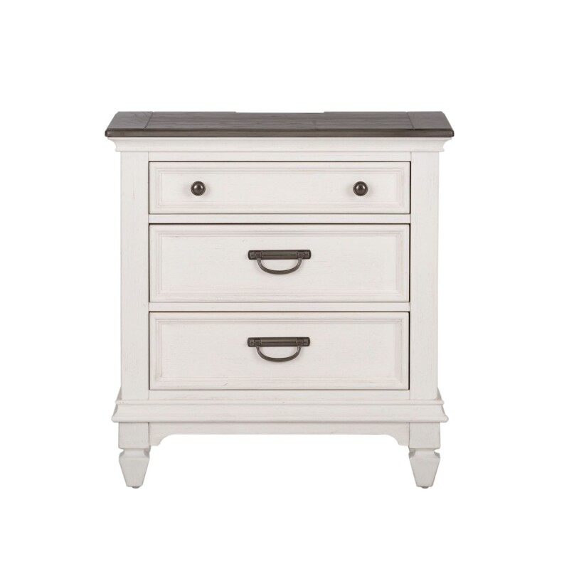 Allyson Park Night Stand w/ Charging Station 417BR61