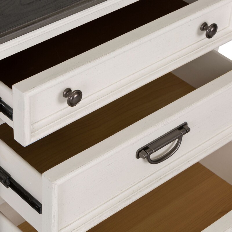 Allyson Park Night Stand w/ Charging Station 417BR61