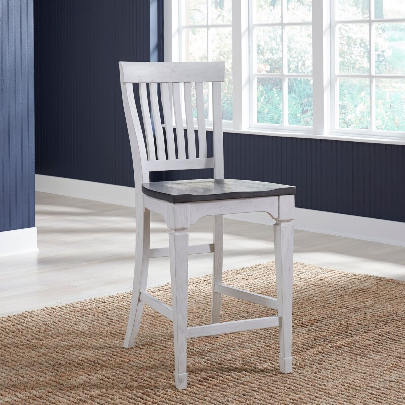 Allyson Park Counter Height Slat Back Chair 417C150024