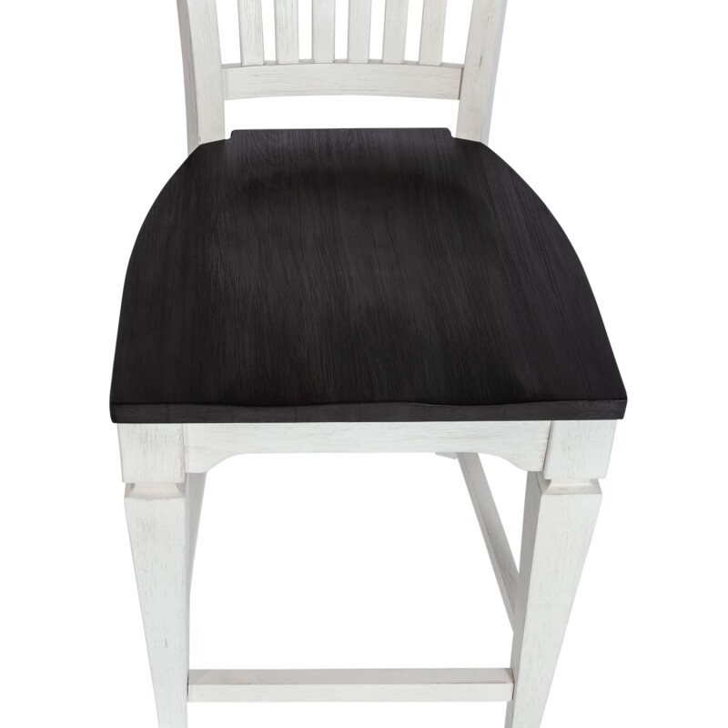 Allyson Park Counter Height Slat Back Chair 417C150024