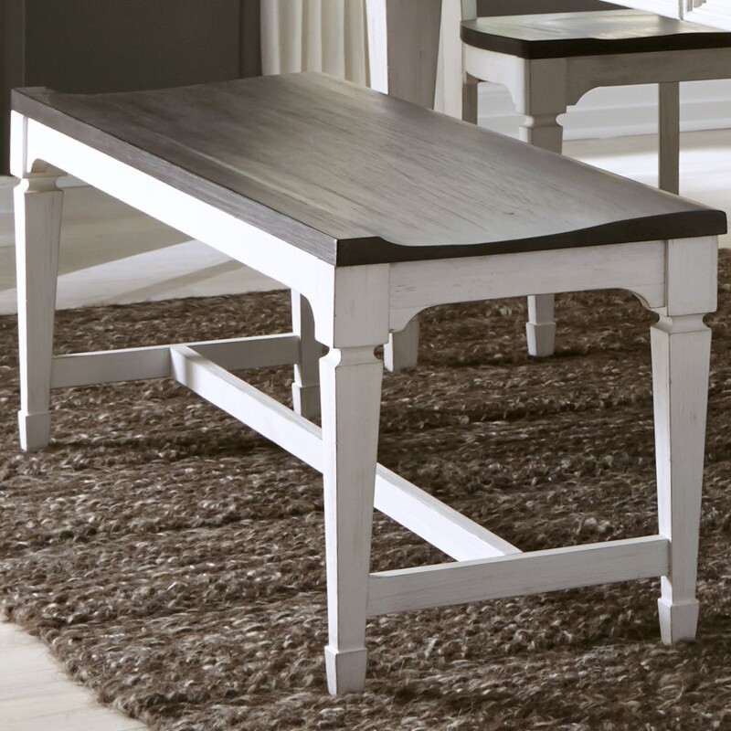 Allyson Park Wood Seat Bench 417C9000B