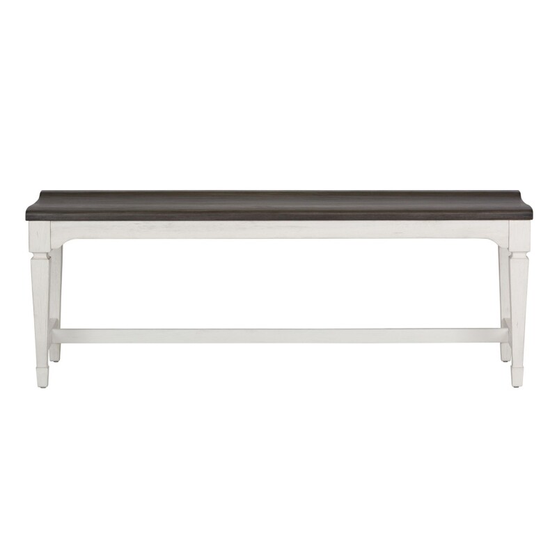 Allyson Park Wood Seat Bench 417C9000B