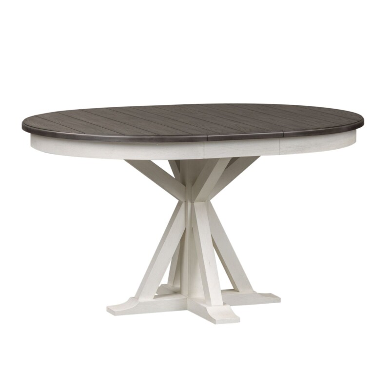 Allyson Park 5 Piece Pedestal Table Set 417DR5PDS