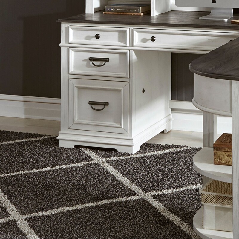 Allyson Park L Writing Desk Base 417HO111B