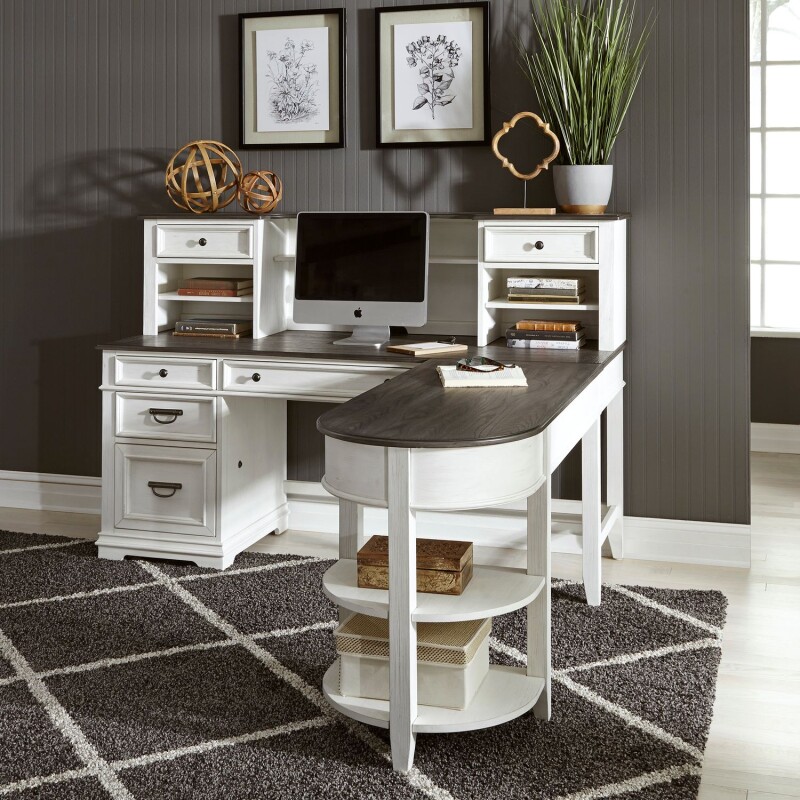 Allyson Park L Shaped Desk Set 417HOJLSD