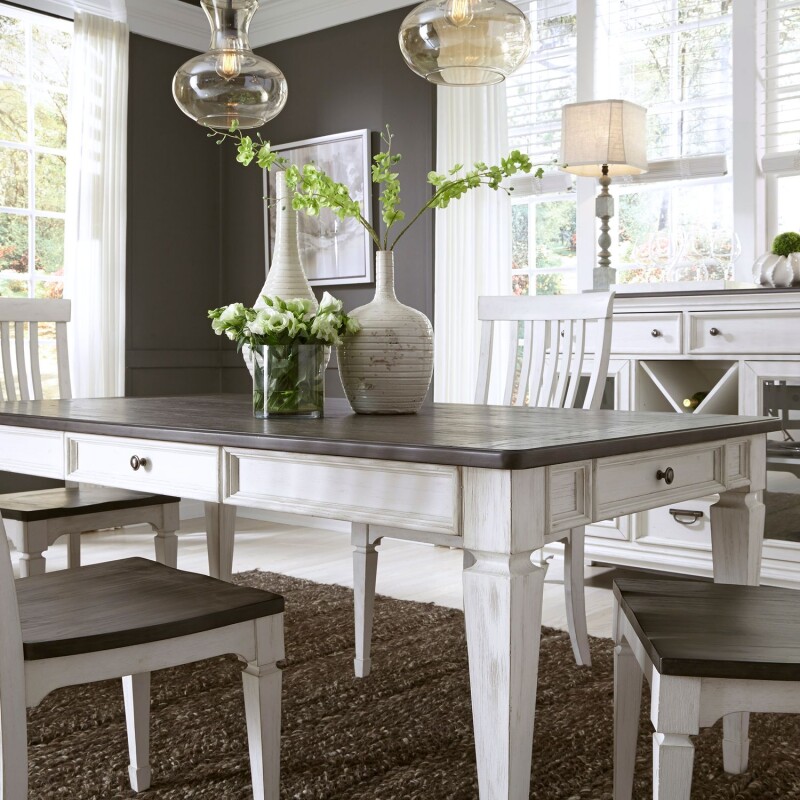 Allyson Park Rectangular Leg Table 417T4072