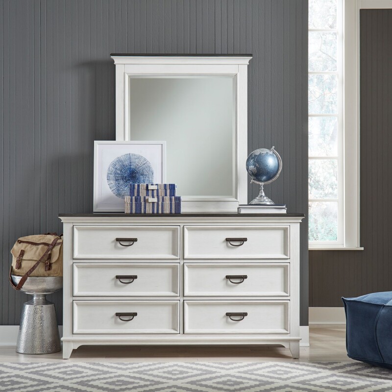 Allyson Park Dresser & Mirror 417YBRDM