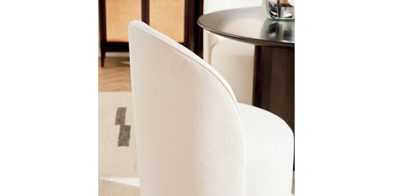 Wells Upholstered Swivel Dining Chair 4200B681