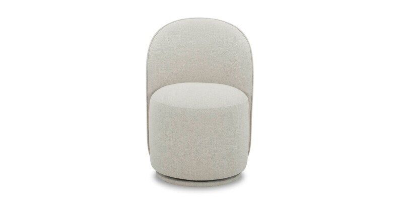 Wells Upholstered Swivel Dining Chair 4200B681