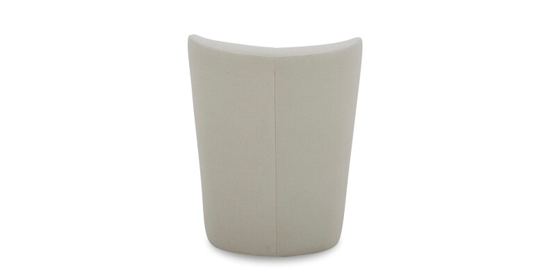 Reed Upholstered Dining Chair with Casters 4200B684