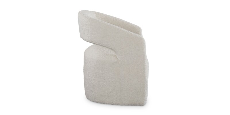 Aries Upholstered Dining Chair with Casters 4200G680
