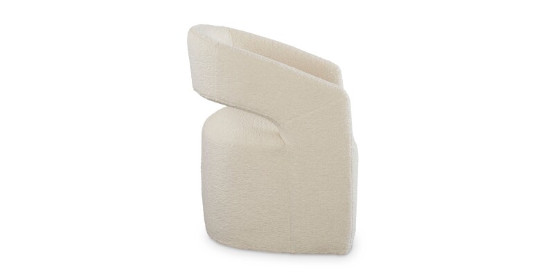 Aries Upholstered Dining Chair with Casters 4200N680