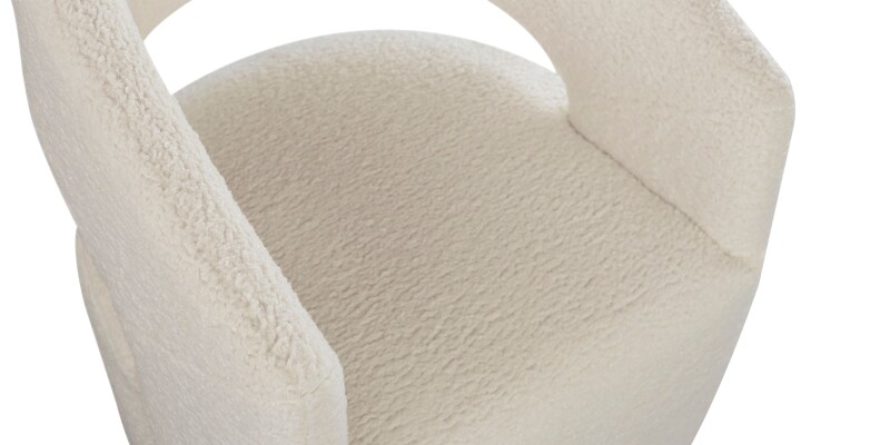 Aries Upholstered Dining Chair with Casters 4200N680