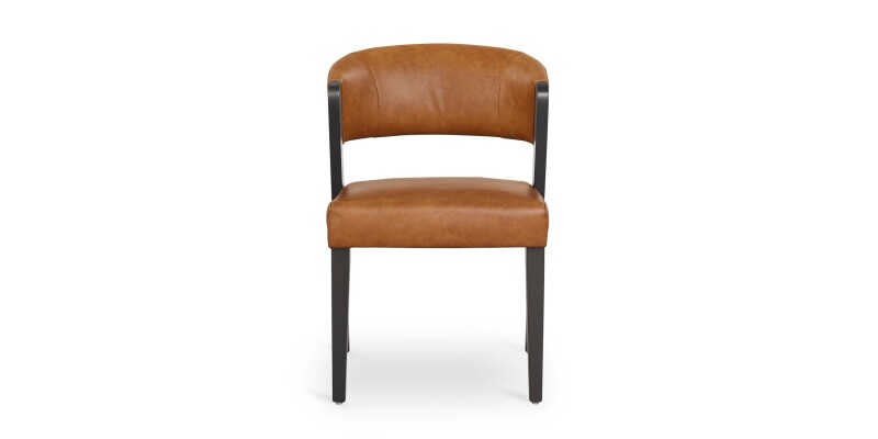 Asher Upholstered Faux Leather Dining Chair 42011682BCC