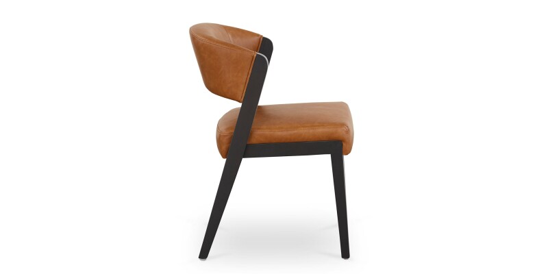 Asher Upholstered Faux Leather Dining Chair 42011682BCC