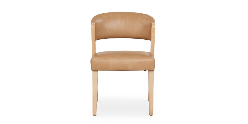 Asher Upholstered Faux Leather Dining Chair 42011682NCT