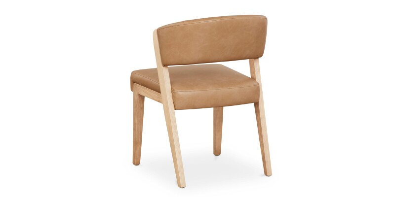 Asher Upholstered Faux Leather Dining Chair 42011682NCT