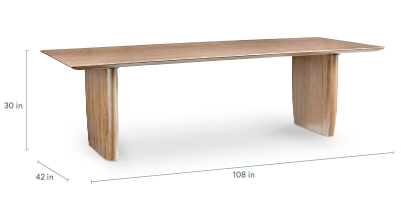 Dresden Rectangle Dining Table 42260842BLONDE