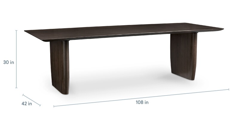 Dresden Rectangle Dining Table 42260842CURRANT