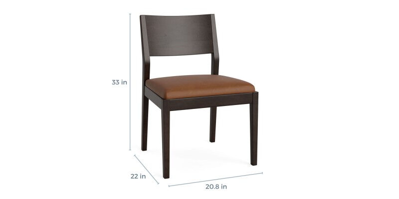 Myers Leather Upholstered Dining Chair 42262655L59