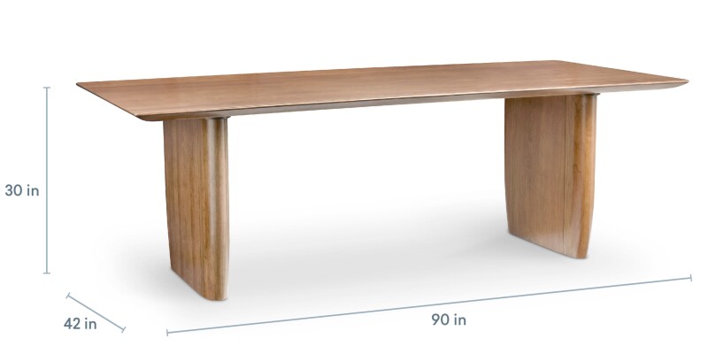 Dresden Rectangle Dining Table 42269042BLONDE