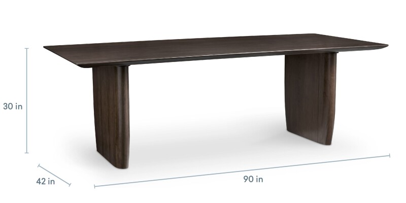 Dresden Rectangle Dining Table 42269042CURRANT