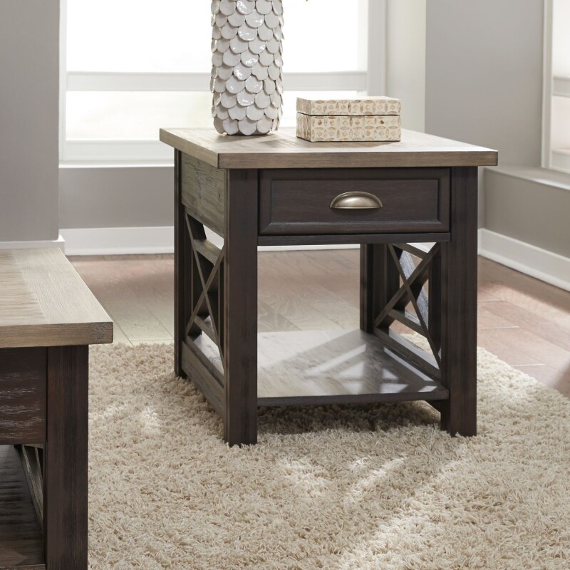 Heatherbrook Drawer End Table 422OT1022