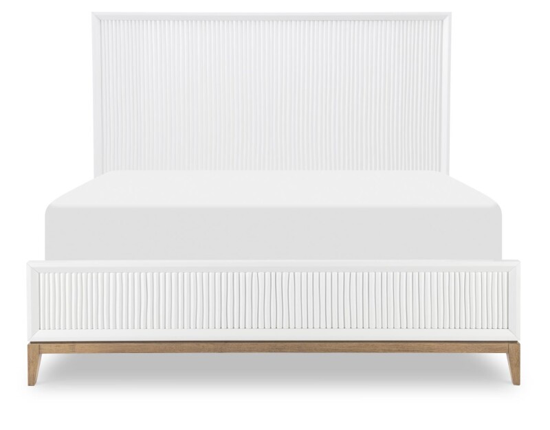 4230 Melrose BR Complete Sculpted Panel Bed Queen 5/0 42304505K