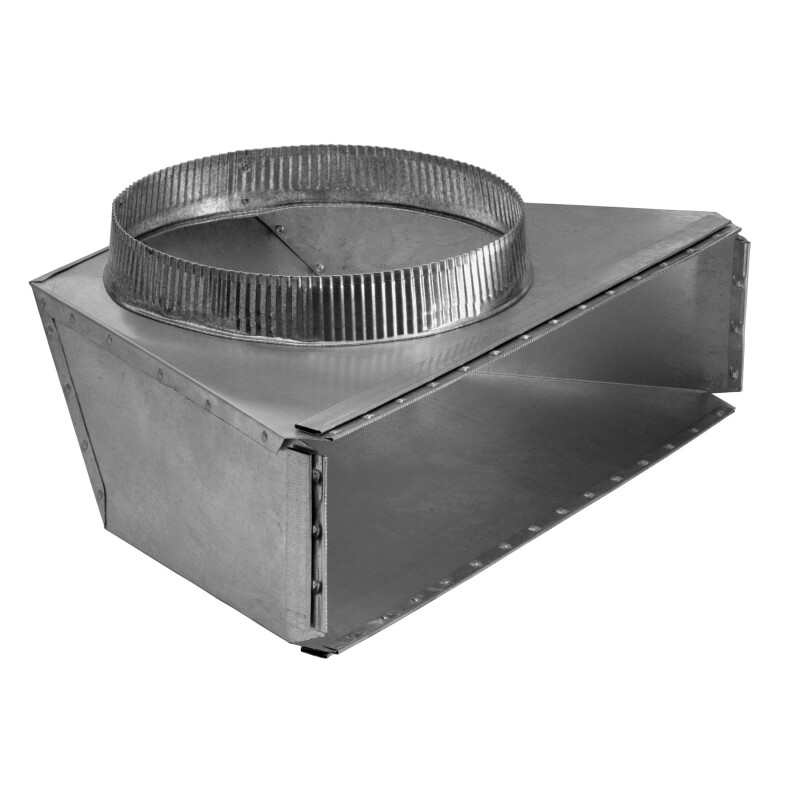 10-Inch Round Rear Transition for Range Hoods and Bath Ventilation Fans 424
