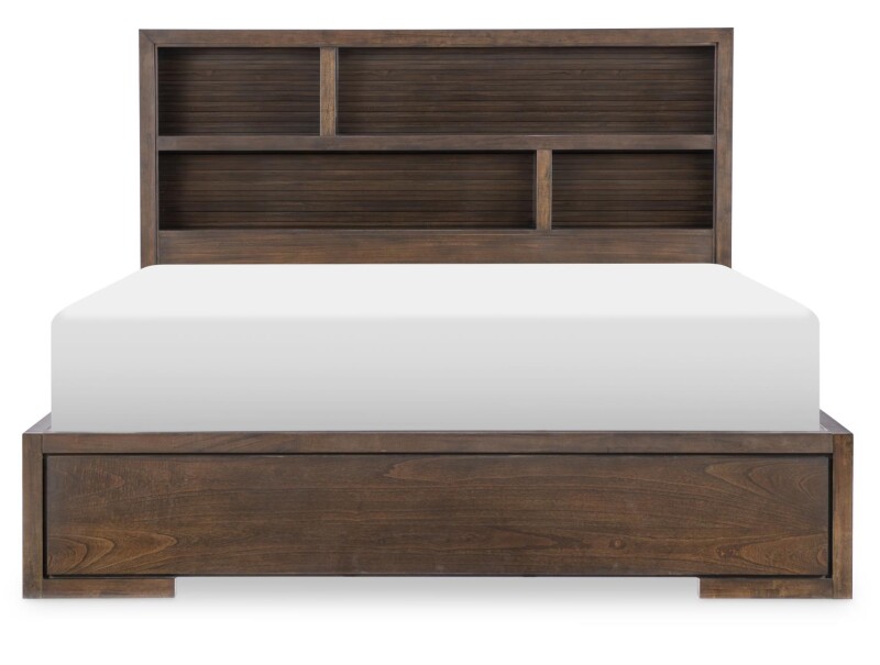 4290 Architect BR Complete Bookcase Queen Panel Bed 5/0 42904205K