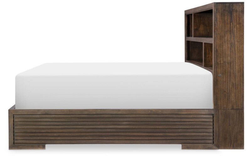 4290 Architect BR Complete Bookcase Queen Panel Bed 5/0 42904205K