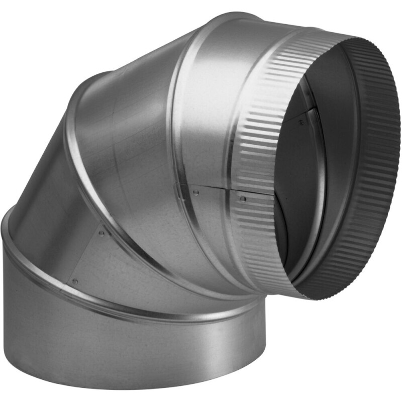 8-Inch Round Elbow Duct for Range Hoods and Bath Ventilation Fans 432