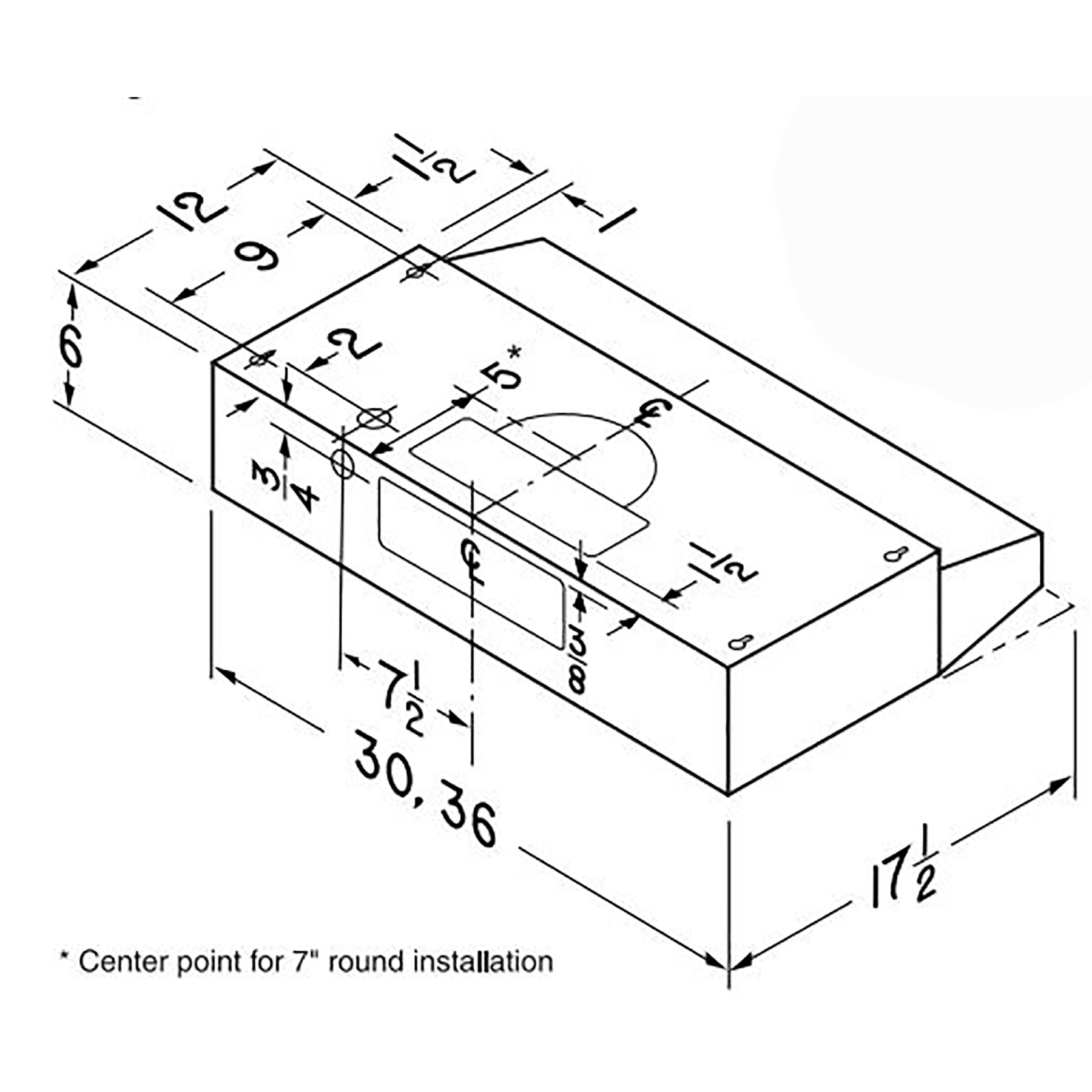 36-Inch Convertible Under-Cabinet Range Hood 433611