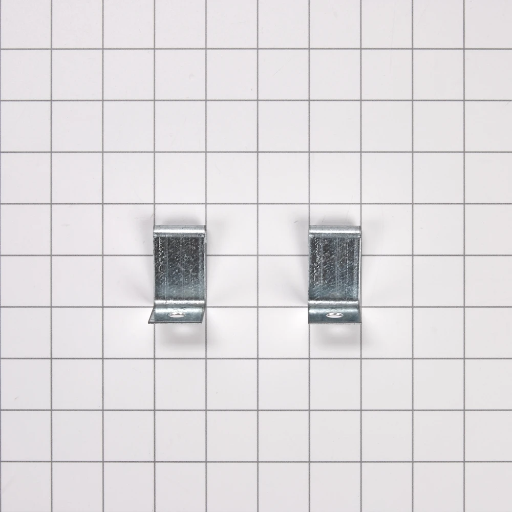 Dishwasher Floor Mounting Kit With 2 Metal Mounting Brackets, Fits Standard Tub Models 4378968